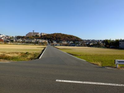 荏田南町より中川方向を望む
