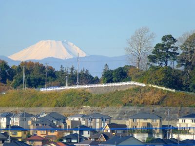 真言宗慈眼寺からの富士山
