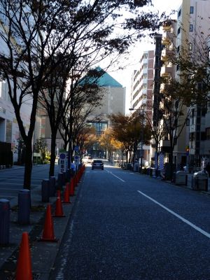 横浜市歴史博物館前
