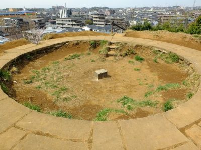 山田富士山頂からの風景
