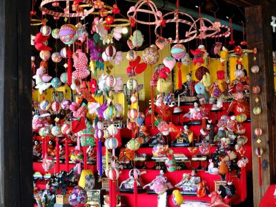 せせらぎ公園（古民家）お雛様
