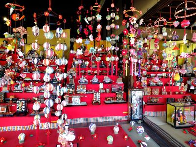 せせらぎ公園（古民家）お雛様
