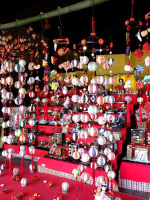 せせらぎ公園（古民家）お雛様
