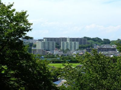 「城山の秋の月」「谷の中の蛍と堅田の落雁」（中川八幡山公園より）
