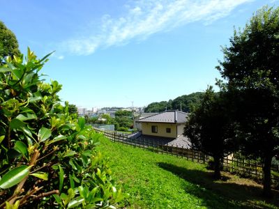 境田の暮雪（中川八幡山公園より）
