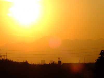 中川のハウスクエア近く（中川西小学校隣）の歩道
