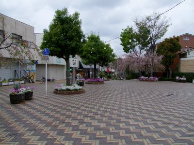 花のある商店街荏田近隣センター

