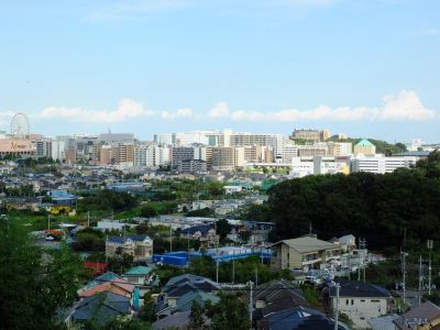 通称「柚木の丘」より
