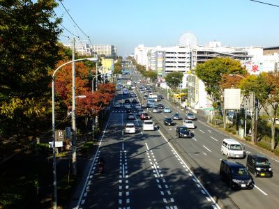 センター北方面（都筑中央公園から）
