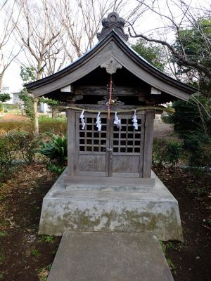 荏田村下宿の庚申塔（寛政五年1793年）
