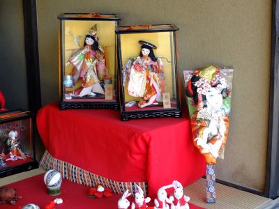 せせらぎ公園（古民家）お雛様
