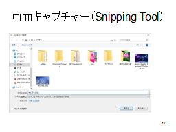 ��ʃL���v�`���[�iSnipping Tool�j